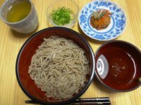 ざるそばで昼食 2015/05/15 18:43:26
