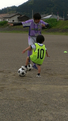 サッカースクール体験会参加！