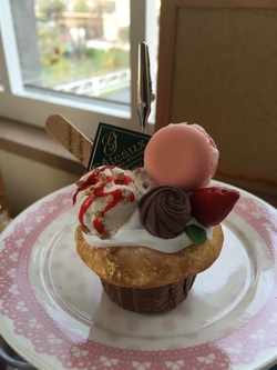 スイーツデコのメモスタンド作りイベントin湯風景しおり