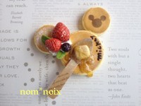ディズニースイーツデコ＊パンケーキブローチ