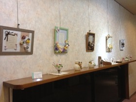 今日から作品展始まります♪