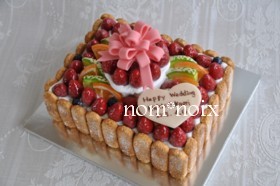 ミニチュアウエディングケーキ