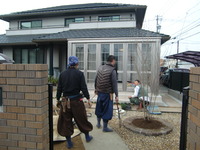 ガーデニング工事　浜松市東区Ｔ様邸 2011/02/20 08:42:21