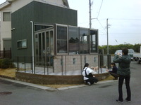 静岡新聞、ビブレの取材っす(^O^) 2011/03/01 10:34:59