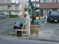 本日より工事開始…　中区S様邸 2011/04/27 15:38:40