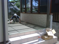 A様邸ガーデンルーム工事 2010/08/04 13:20:19