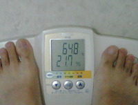 しゃちょーのダイエット生活･･･リターンズ(ーー;) 2011/01/05 08:45:22
