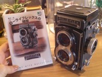 PhotoCafeにて二眼レフカメラ♪