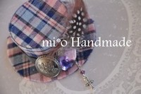 【Handmade】miniハット♪ヘアアクセサリー