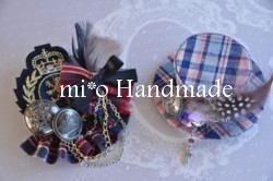【Handmade】AKB風ワッペンブローチ♪