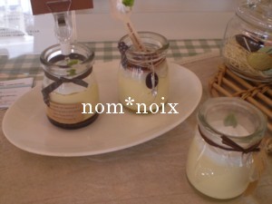 プリンのスイーツデコアイテム♪