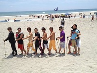 ビーチdeノルディックウォ−ク 2012/06/11 21:48:35