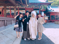 happy wedding♡ 2018/08/27 19:20:37