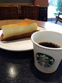 スタバチーズケーキ