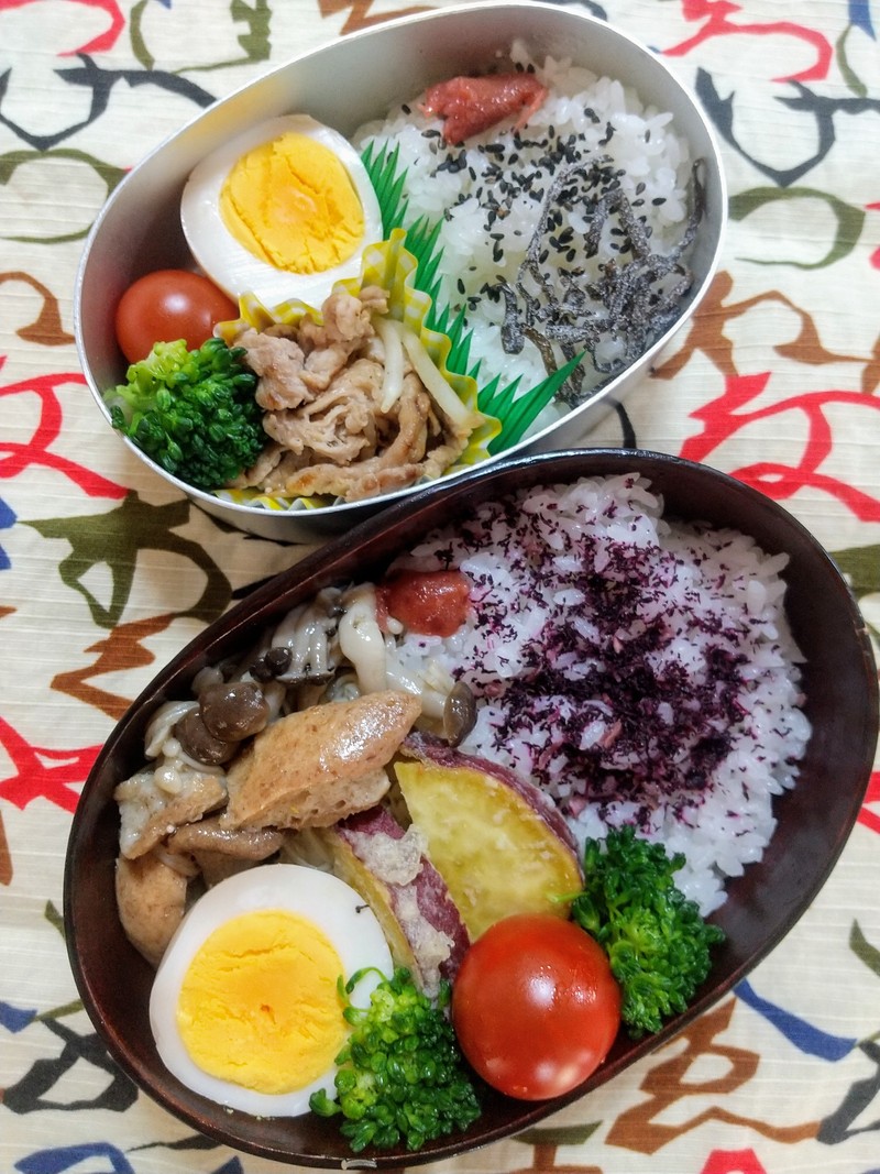 自分べんとう32きのこ弁当