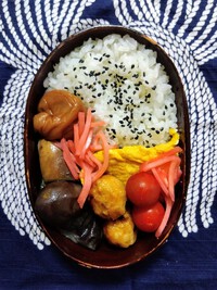 自分べんとう64落ち着く弁当 2024/07/10 05:59:00