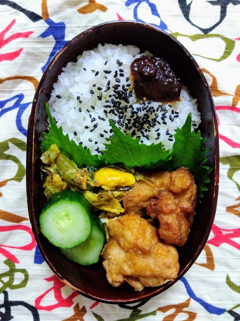 自分べんとう91からあげ弁当