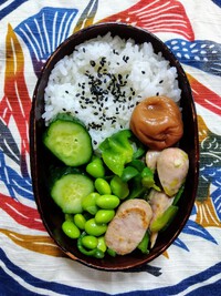 自分べんとう49緑弁当 2024/05/22 05:29:00
