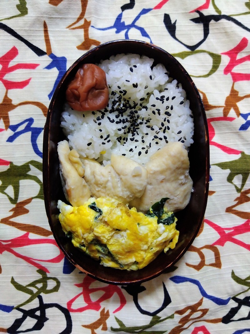 自分べんとう98寝坊弁当