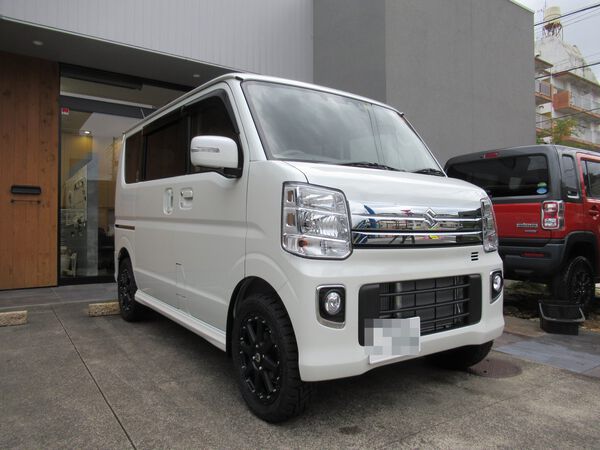 2インチリフトアップ エブリイワゴン の納車～＠京都～