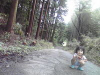 お餅拾いへ！
