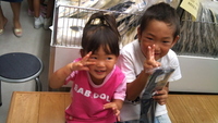 可愛いお客様♪