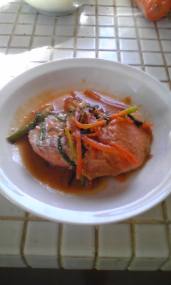 自作ランチ