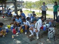 これからNTTカップ開会式 2009/09/16 10:45:10
