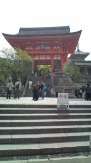 清水寺へ♪
