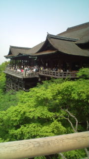 清水寺へ♪