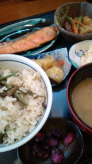 山菜ご飯