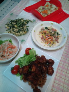 夕食