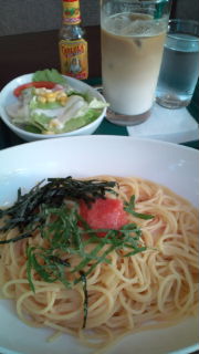 明太子パスタ