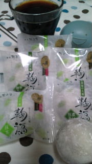 抹茶生クリーム大福
