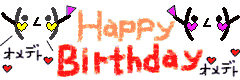 HAPPY BIRTHDAY