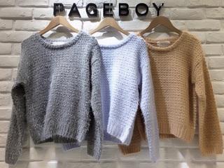 ほわほわニット♡カジュアルコーデ
