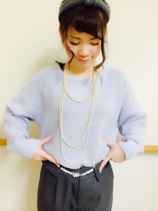 このニット…！使えるっ…！！色も豊富で迷っちゃう(*_*)