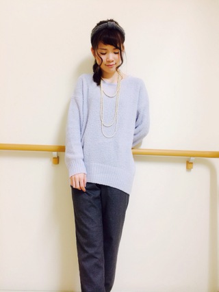 このニット…！使えるっ…！！色も豊富で迷っちゃう(*_*)