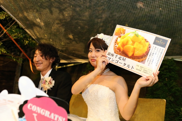 “浜松のパーキングで結婚式１．５次会！”