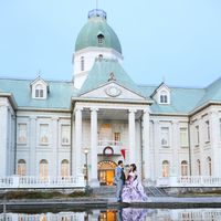 犬山のお菓子の城で結婚式前撮り！