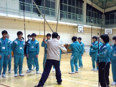 大名行列の練習が始まりました。