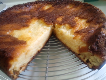 ヨーグルトでチーズケーキ？