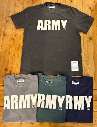 JOHNBULL　人気ARMY ロゴTシャツ入荷しましたぁ♪
