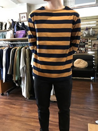 メンズ＆レディース　ボーダーカットソー入荷♫