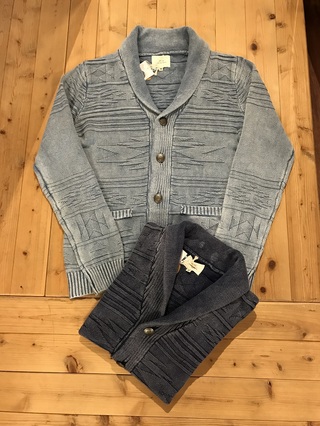 メンズ　ネイティブ柄綿ニットシリーズ入荷♬