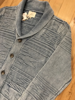 メンズ　ネイティブ柄綿ニットシリーズ入荷♬