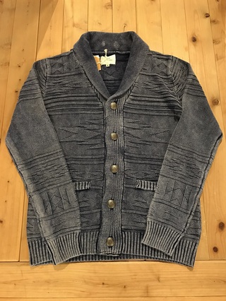 メンズ　ネイティブ柄綿ニットシリーズ入荷♬