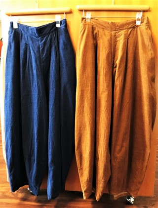 LUEUF　２WAYカットソー＆chloro sister ワイドコクーンパンツ入荷♫