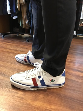 MACCHERONIAN（マカロニアン）レザースニーカー入荷♬