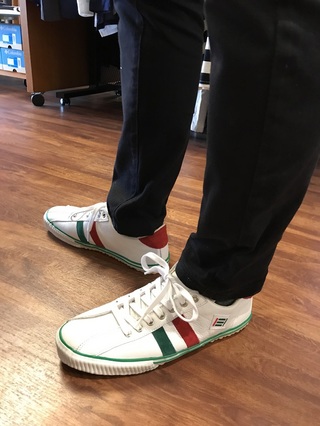 MACCHERONIAN（マカロニアン）レザースニーカー入荷♬